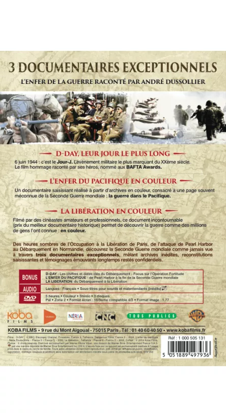 COFFRET SECONDE GUERRE MONDIALE