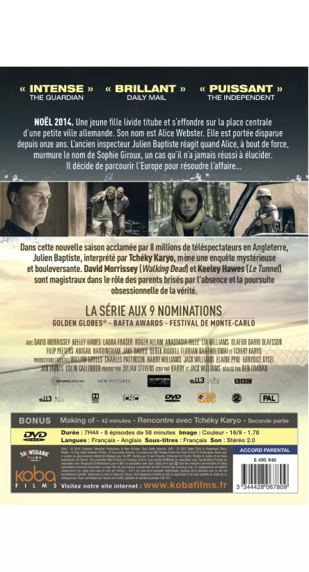 THE MISSING SAISON 2-Verso