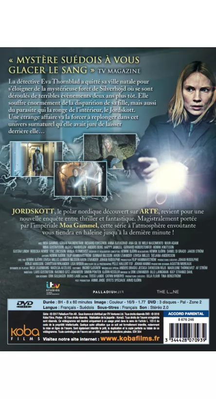 JORDSKOTT SAISON 2-Verso
