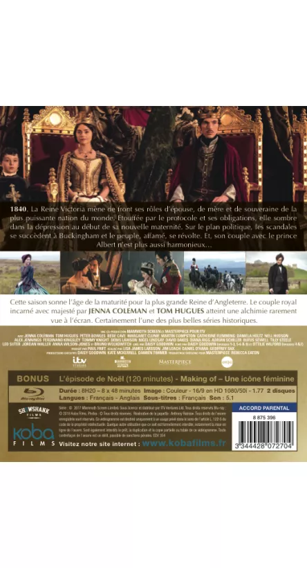 VICTORIA SAISON 2 BLU-RAY-Verso