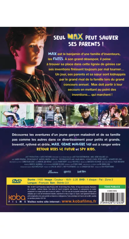 MAX, GÉNIE MALGRÉ LUI (LA FAMILLE SMART)