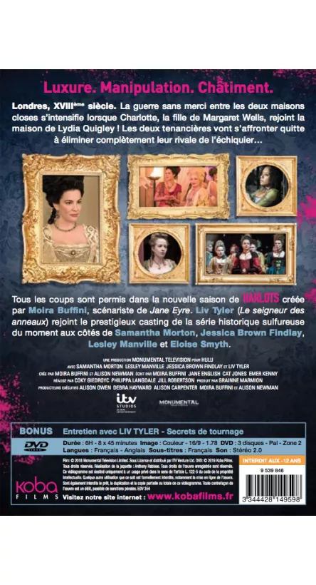 THE HARLOTS Saison 2-Verso