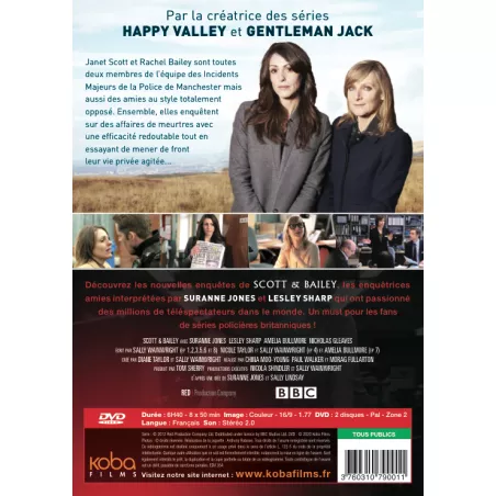 SCOTT & BAILEY Saison 2- Verso