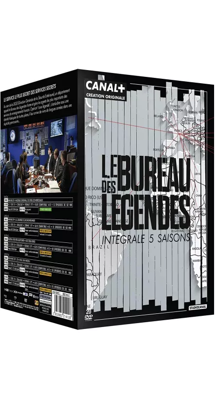 3606 - LE BUREAU DES LEGENDES -SAISONS 1 A 5 (20DVD)