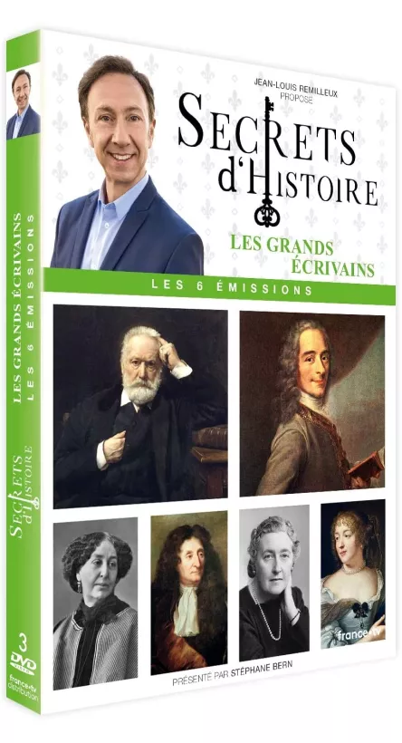 SECRETS D'HISTOIRE Les grands écrivains (3DVD)