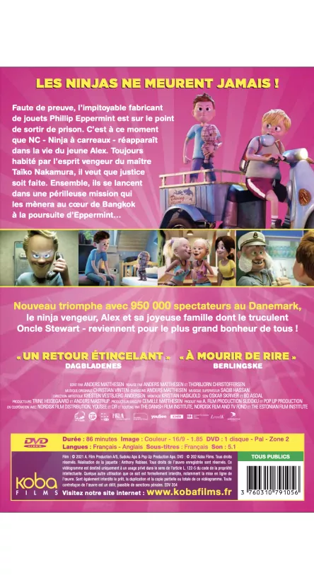 MON NINJA ET MOI 2-Verso