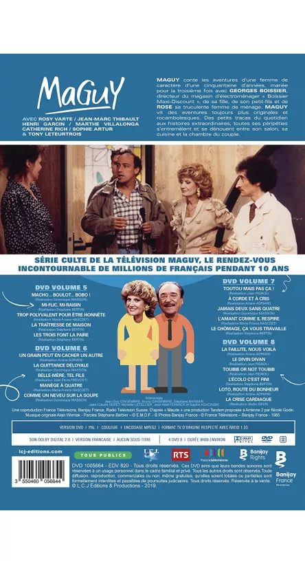 3785 - MAGUY Saison 1 Volume 2 (4DVD)