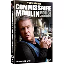 3992 - COMMISSAIRE MOULIN POLICE JUDICIAIRE épisodes 42 à 46 (5DVD)