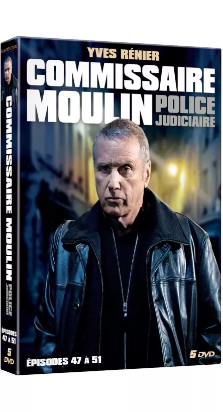 4107 - COMMISSAIRE MOULIN POLICE JUDICIAIRE ép. 47 à 51 (5 DVD)