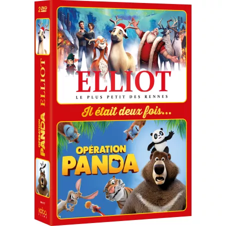 2 FILMS D'ANIMATION : ELLIOT / OPERATION PANDA