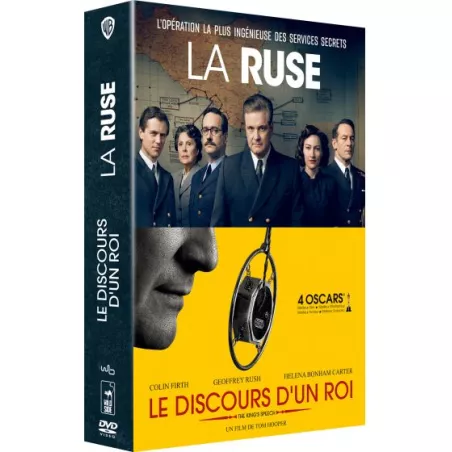 4133 - LA RUSE + LE DISCOURS D'UN ROI (2DVD)