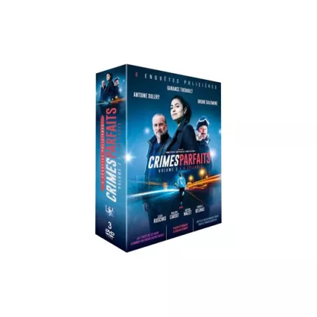 4126 -CRIMES PARFAITS volume 1 coffret 2 (6 enquêtes) (3 DVD)