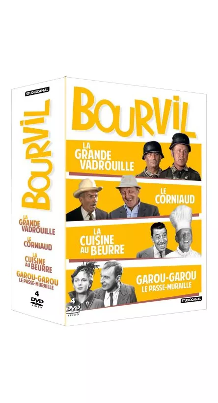 4177 - BOURVIL coffret 4 films (4 DVD)