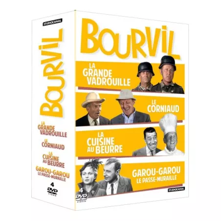 4177 - BOURVIL coffret 4 films (4 DVD)