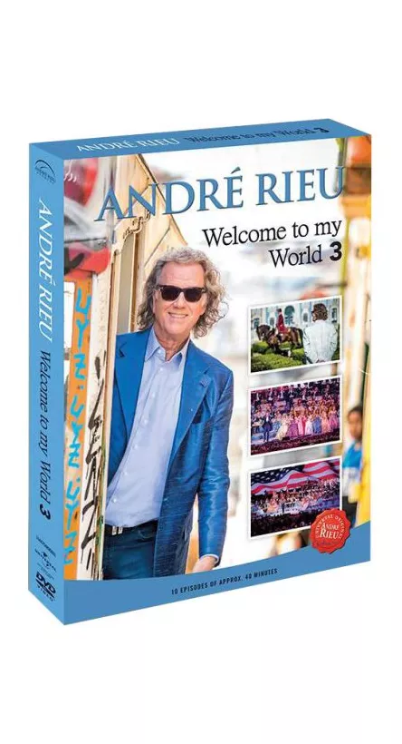 4104 - ANDRE RIEU Welcome to my world 3 (3DVD)