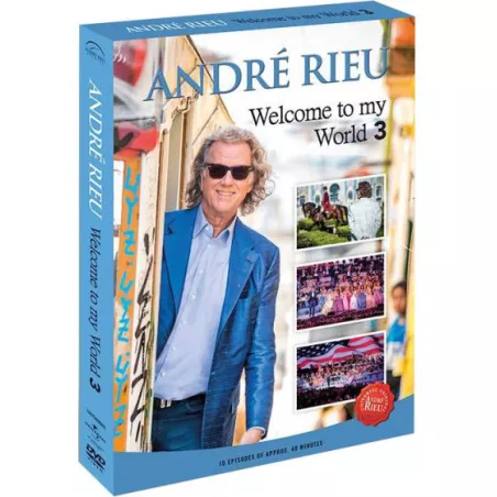 4104 - ANDRE RIEU Welcome to my world 3 (3DVD)