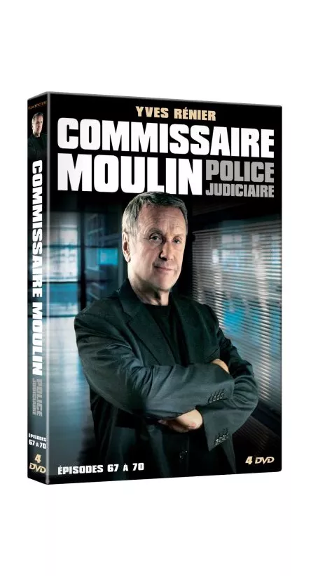 4437 - COMMISSAIRE MOULIN POLICE JUDICIAIRE épisodes 67 à 70 (4DVD)