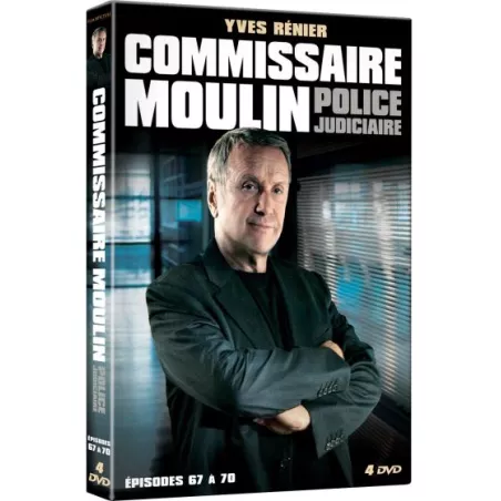 4437 - COMMISSAIRE MOULIN POLICE JUDICIAIRE épisodes 67 à 70 (4DVD)