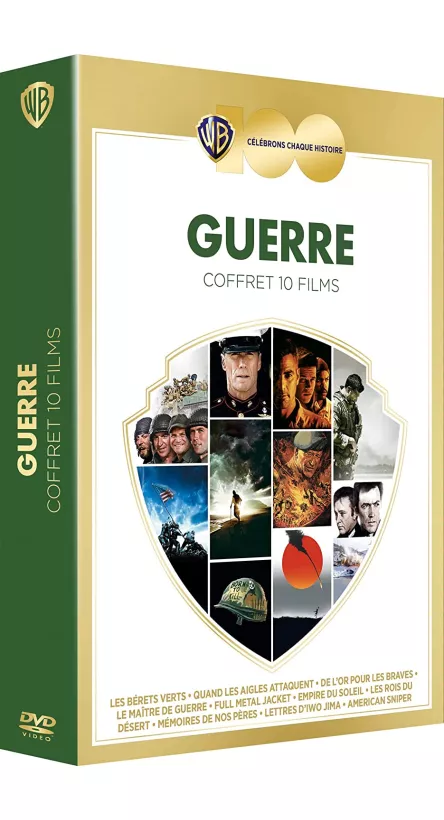 4481 - 100 ANS WARNER : COFFRET 10 FILMS DE GUERRE