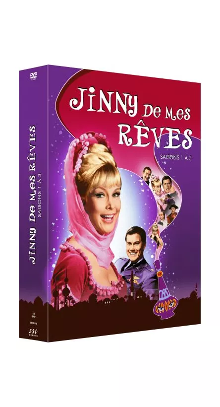 4666 - JINNY DE MES RÊVES intégrale des saisons 1 à 3 (12DVD)