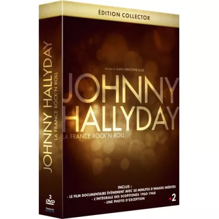 4710 - JOHNNY HALLYDAY, La France Rock'n Roll Edition spéciale (2DVD)