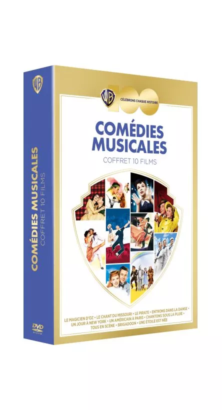 4719 - 10 COMEDIES MUSICALES / 10DVD