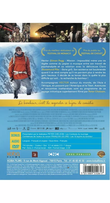 HECTOR ET LA RECHERCHE DU BONHEUR